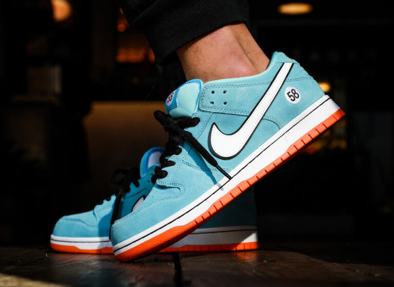 Nike Sb Dunk Low Gulf Racing Bq6817 401 Release Date Info Sneakerfiles