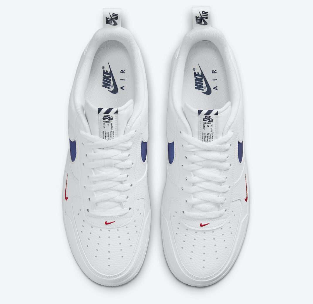 nike air force lv8 red white and blue