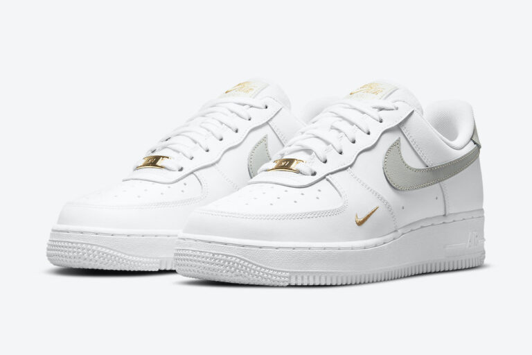 Nike Air Force 1 Low White Grey Gold CZ0270-106 Release Date Info ...