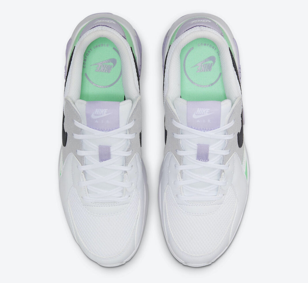 Nike Air Max Excee White Green Purple CD5432-113 Release Date Info ...