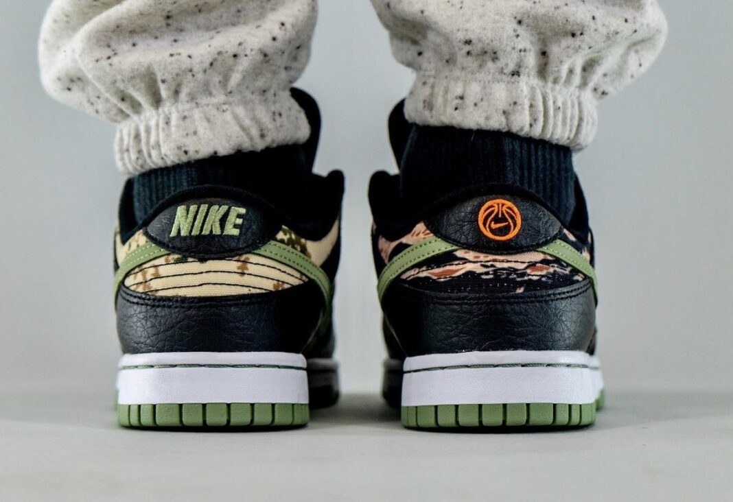 Nike Dunk Low Black Multi Camo DH0957-001 Release Date Info | SneakerFiles