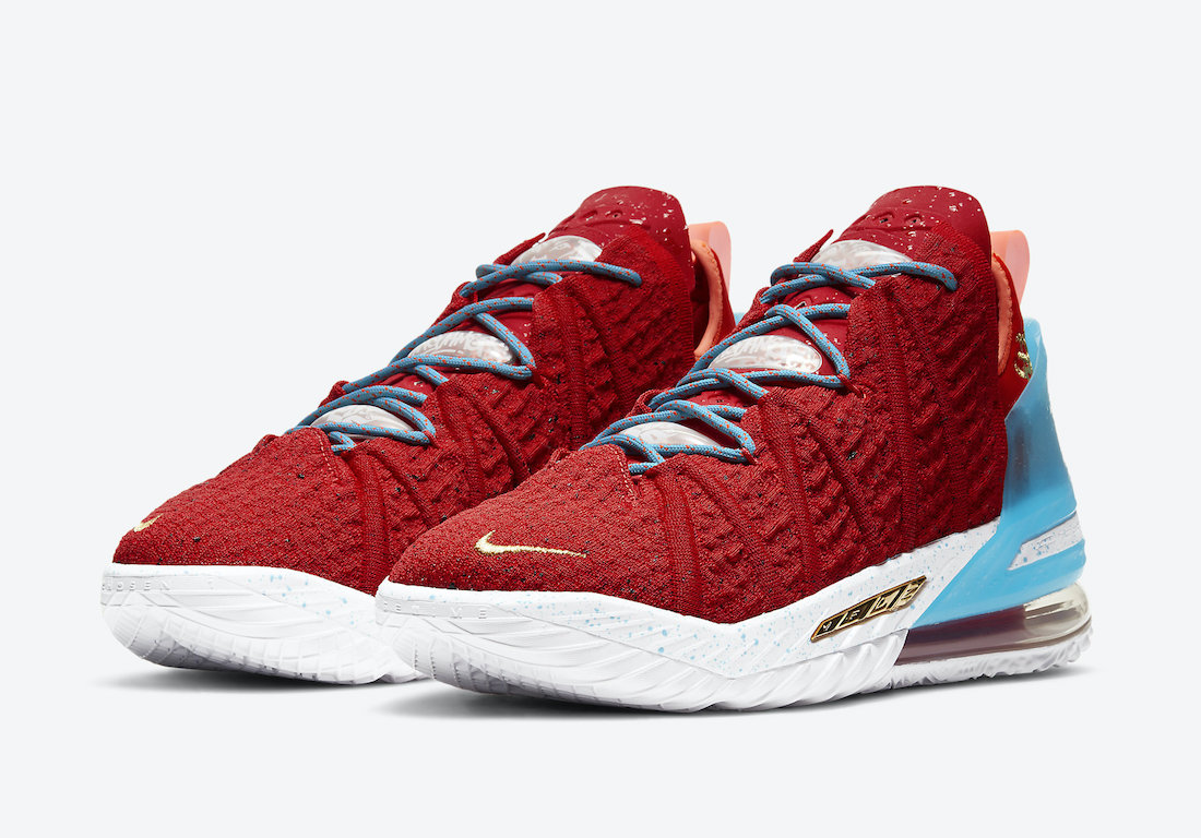 lebron sneakers red