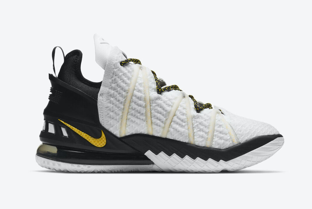 Nike LeBron 18 Home CQ9283-100 Release Date Info ...