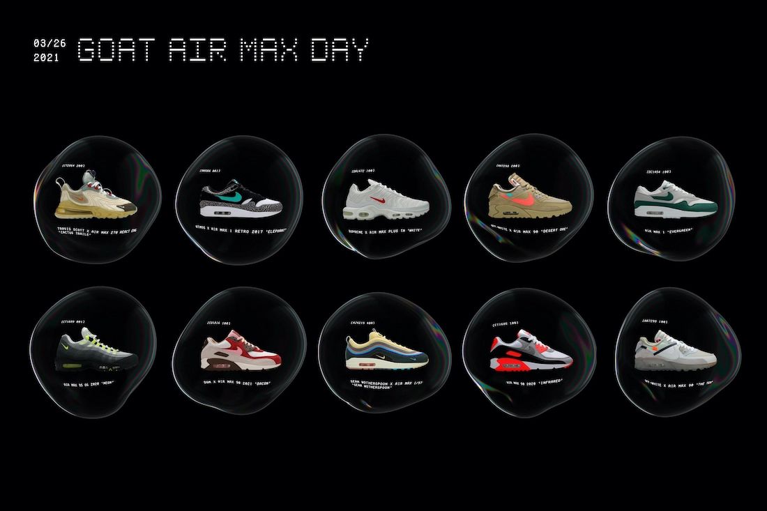 GOAT Nike Air Max Day 2021 Restock SneakerFiles