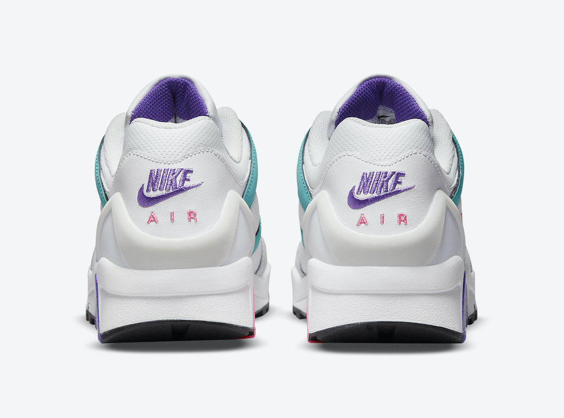 teal and purple nike shoes