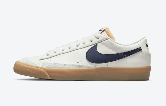 Nike Blazer Low Cream Navy Gum DM8334-100 Release Date Info | SneakerFiles