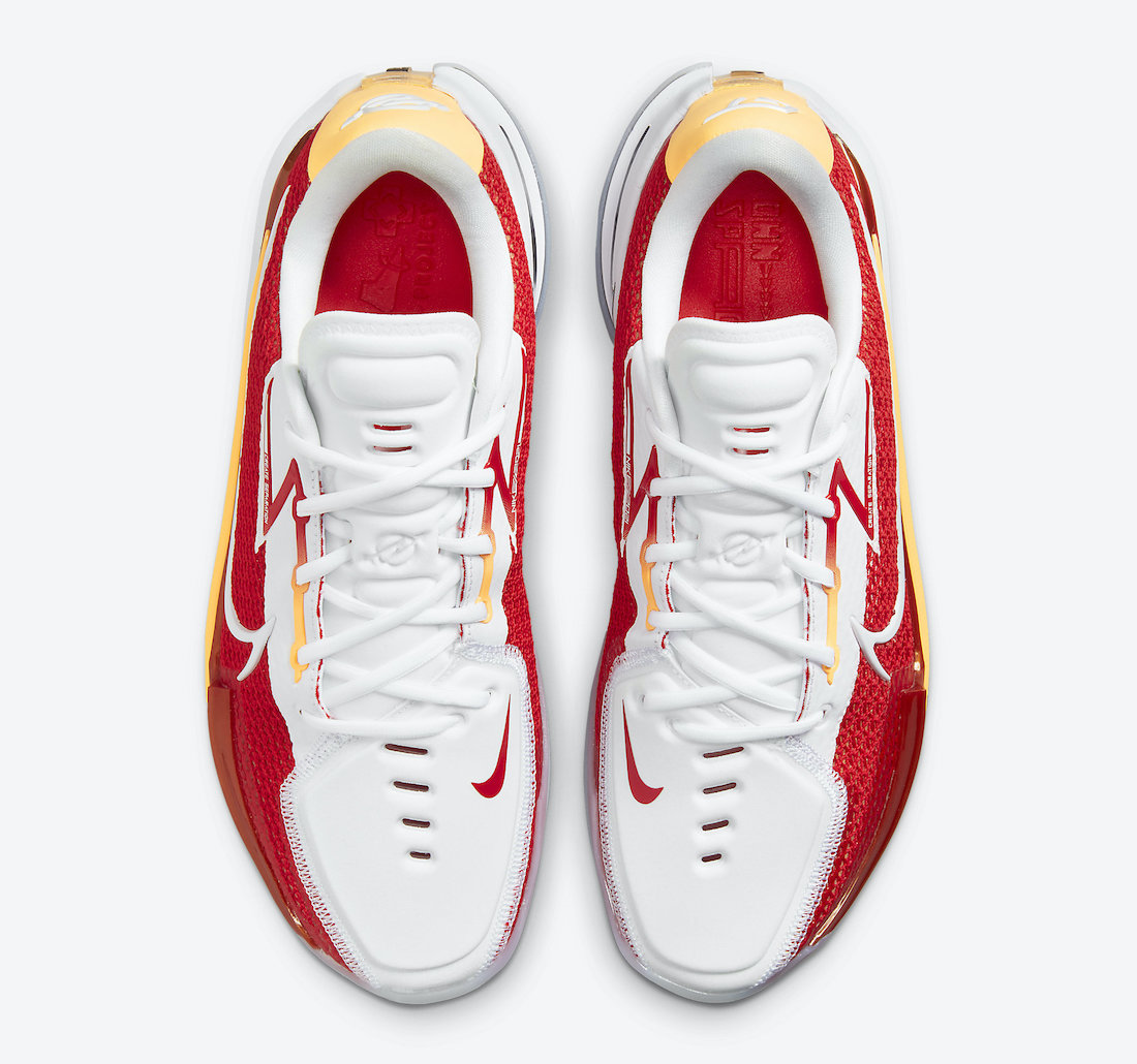 Nike Zoom GT Cut White Red CZ0176-100 Release Date Info | SneakerFiles