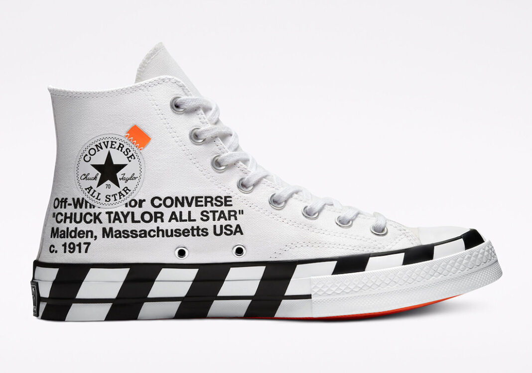 Off-White Converse Chuck 70 Stripe 163862C Release Date Info | SneakerFiles