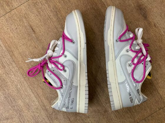 off white dunk the 50 on feet