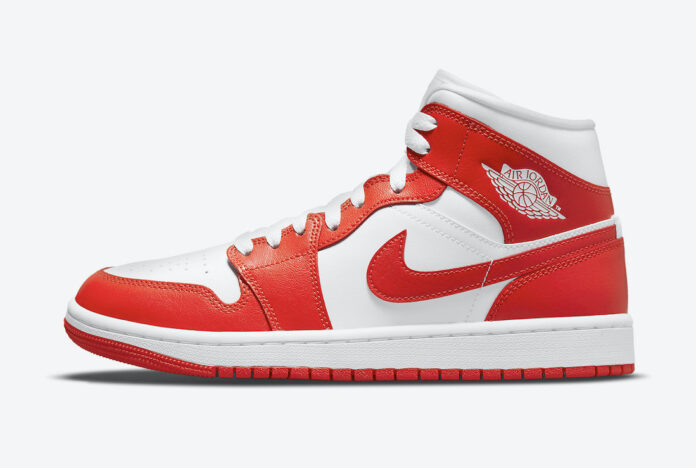 Air Jordan 1 Mid WMNS Orange White BQ6472-116 Release Date Info ...