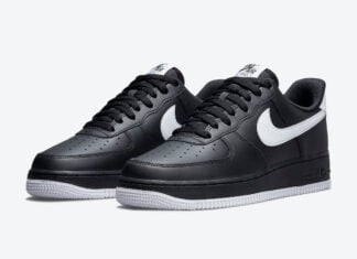 jordan air force 1 black and white