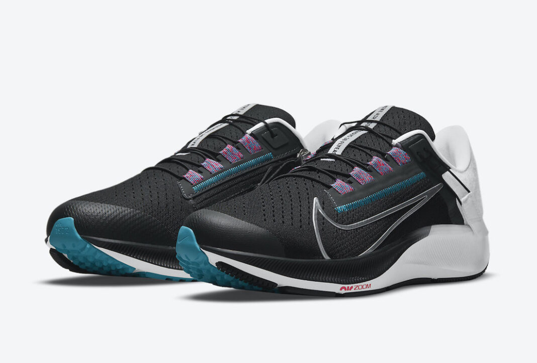 nike blue air zoom pegasus 38 running trainers