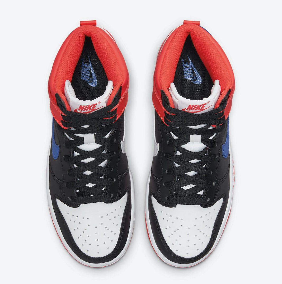 Nike Dunk High GS Black Orange Blue DB2179-001 Release Date Info ...