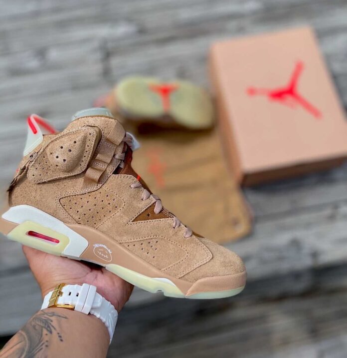 Travis Scott Air Jordan 6 British Khaki DH0690-200 Release Date Info ...