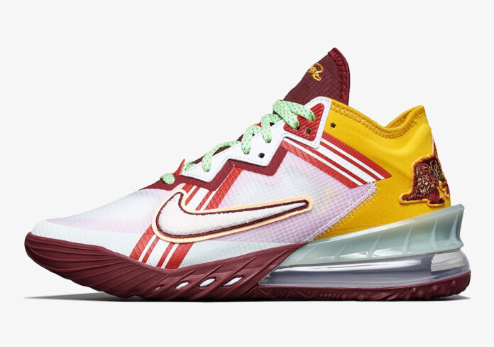 nike lebron 18 low mimi plange higher learning