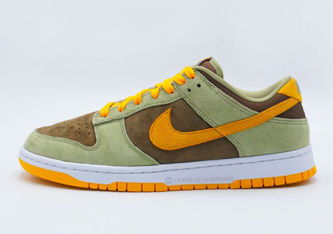 Nike Dunk Low Dusty Olive Pro Gold DH5360-300 Release Date Info ...