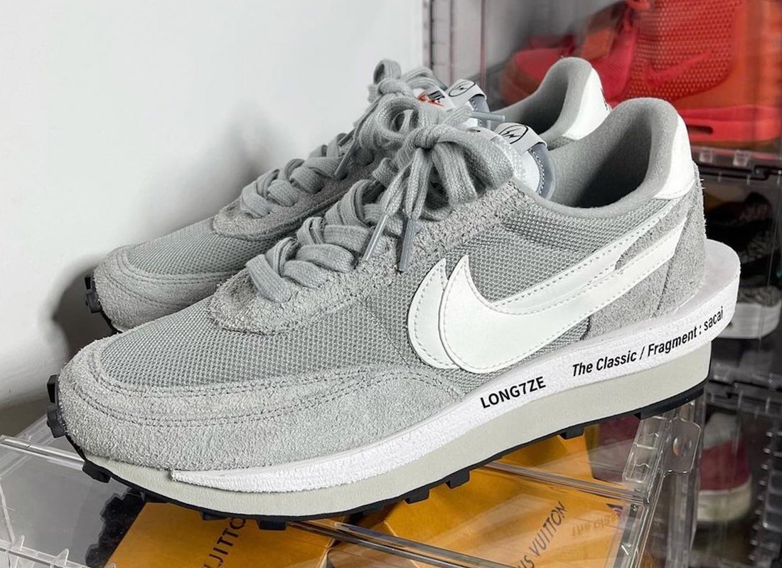 Fragment Sacai Nike LDWaffle Light Smoke Grey DH2684 - nike