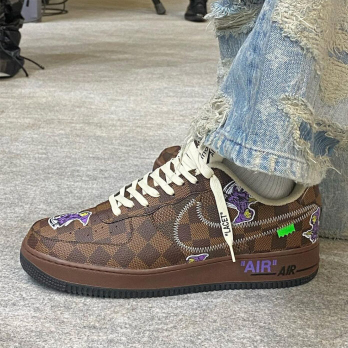 louis vuitton nike air force 1