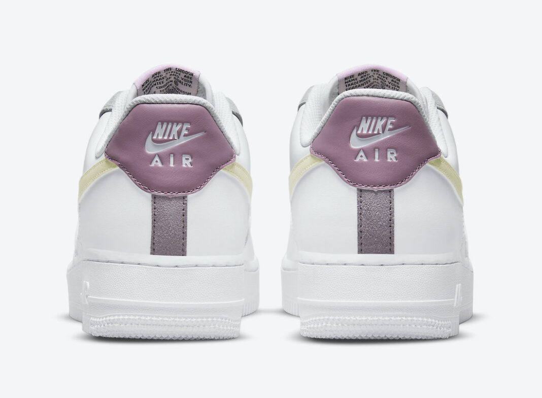 Nike Air Force 1 Low White Yellow Purple DN4930-100 Release Date Info ...