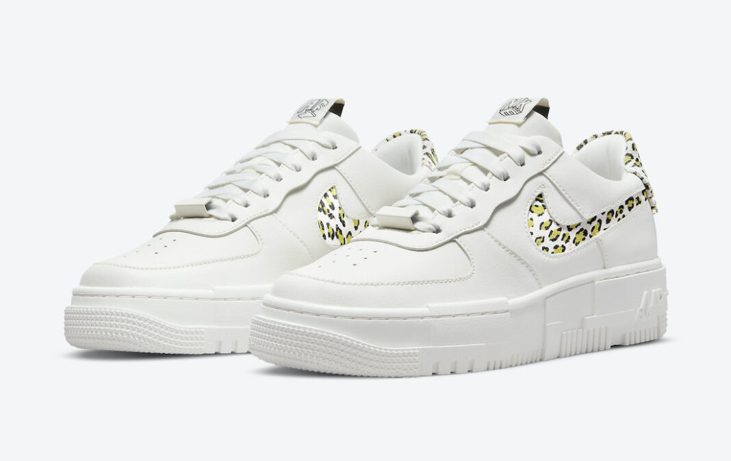 nike air force 1 leopard grey