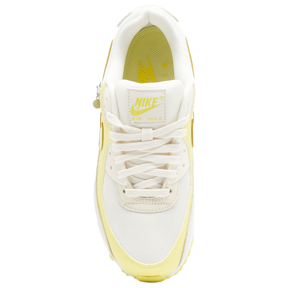 yellow nike air max with charms
