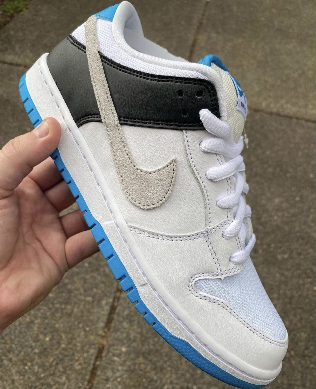 razor blue dunks