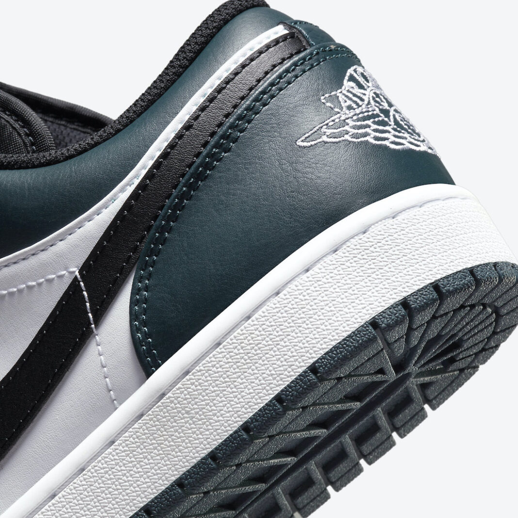 Air Jordan 1 Low Dark Teal 553558-411 Release Date Info 