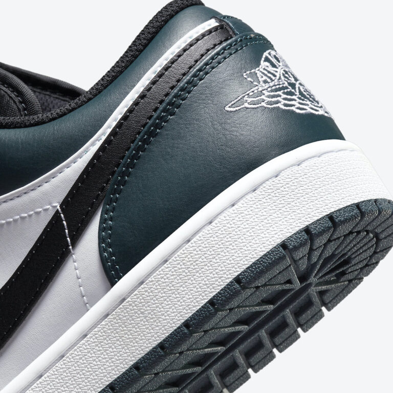 Air Jordan 1 Low Dark Teal 553558-411 Release Date Info | SneakerFiles