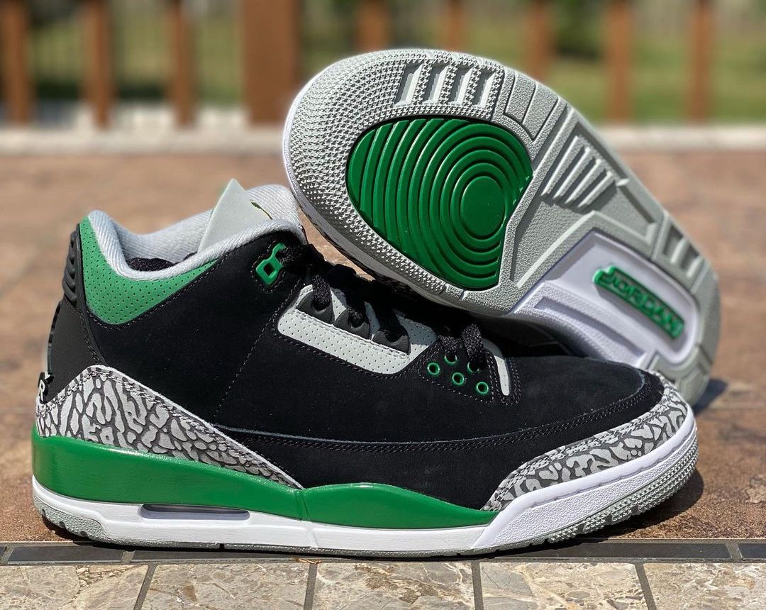 Air Jordan 3 Pine Green CT8532-030 Release Date Info | SneakerFiles