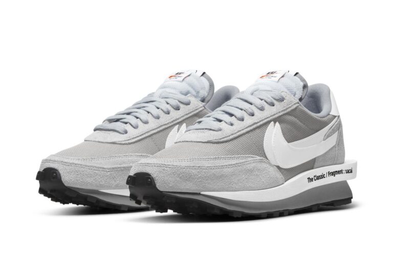 Fragment Sacai Nike LDWaffle Light Smoke Grey DH2684 001 Release Date Info SneakerFiles