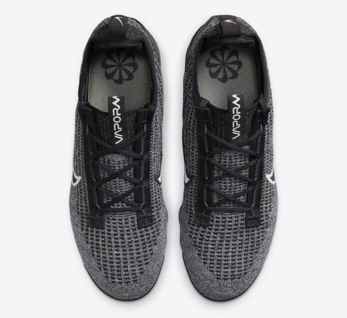 nike air vapormax 2021 fk black white anthracite