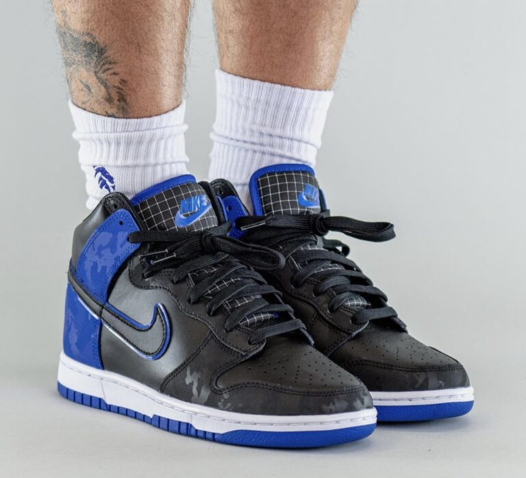 Nike Dunk High Blue Camo DD3359-001 Release Date Info | SneakerFiles