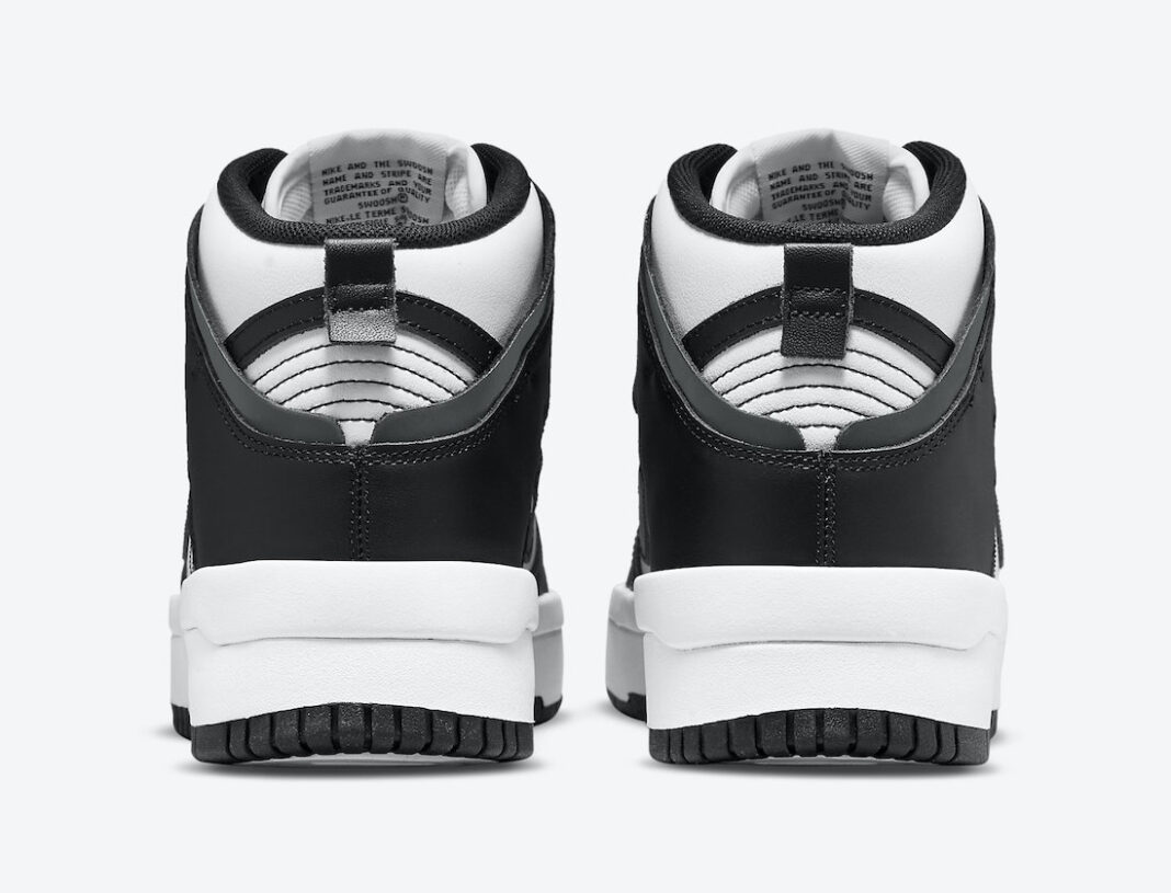 nike dunk rebel black and white