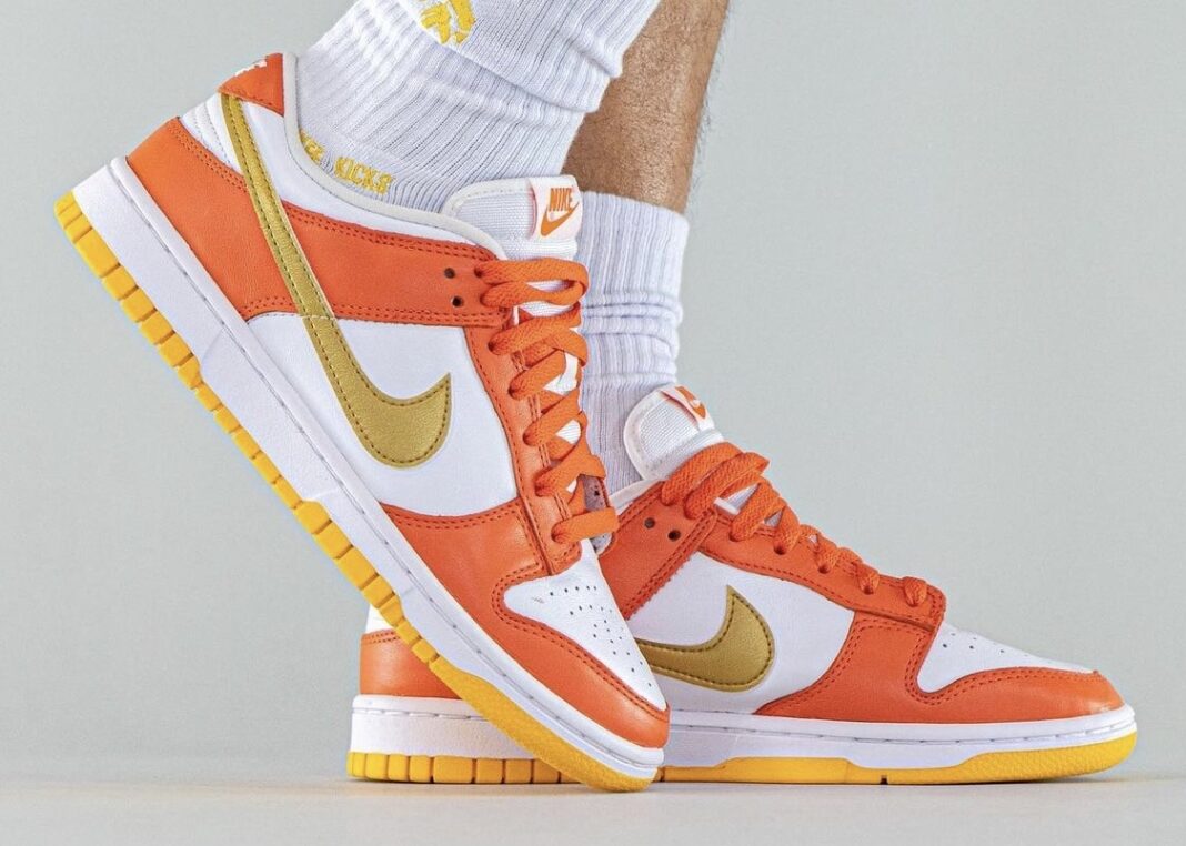 dunk golden orange