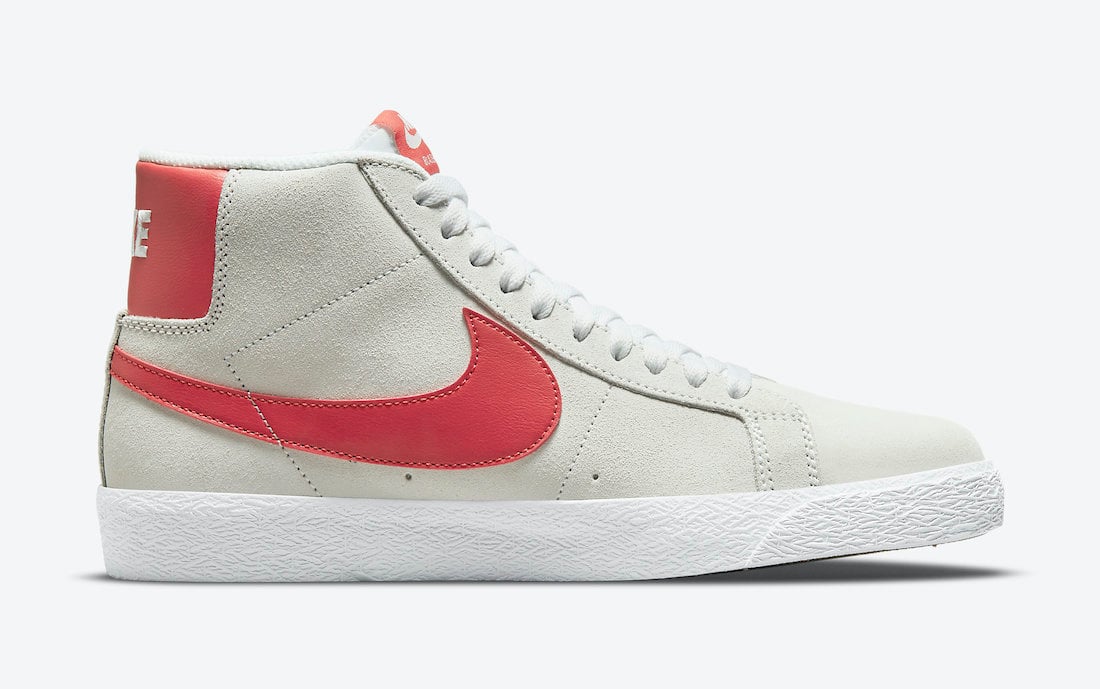 Nike SB Blazer Mid Summit White Lobster 864349-108 Release Date Info