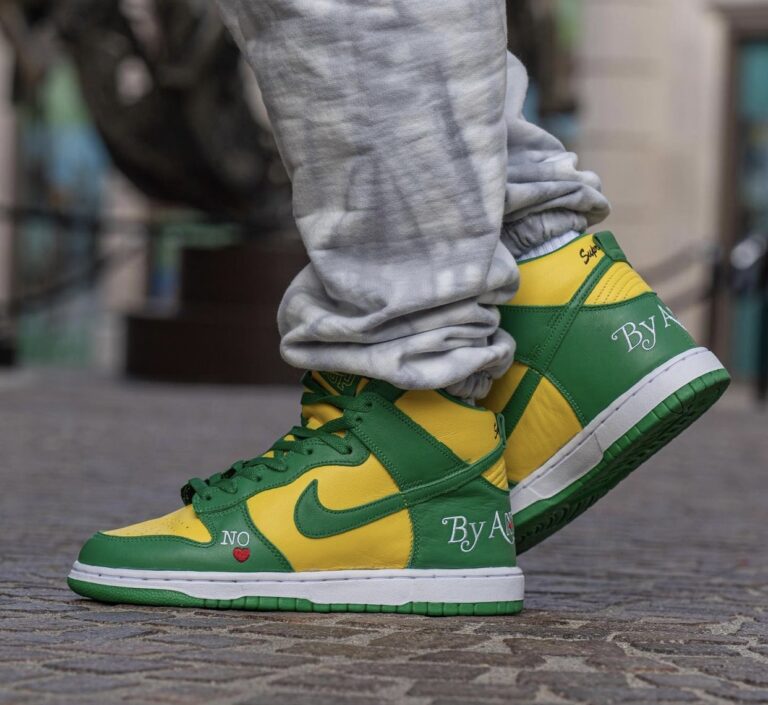 Supreme x Nike SB Dunk High By Any Means Release Date Info | SneakerFiles