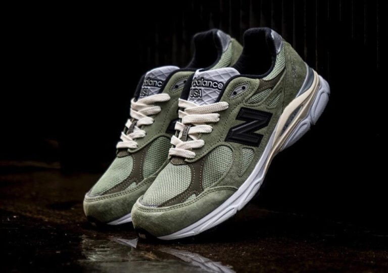 JJJJound x New Balance 990v3 Olive M990JD3 Release Date Info | SneakerFiles