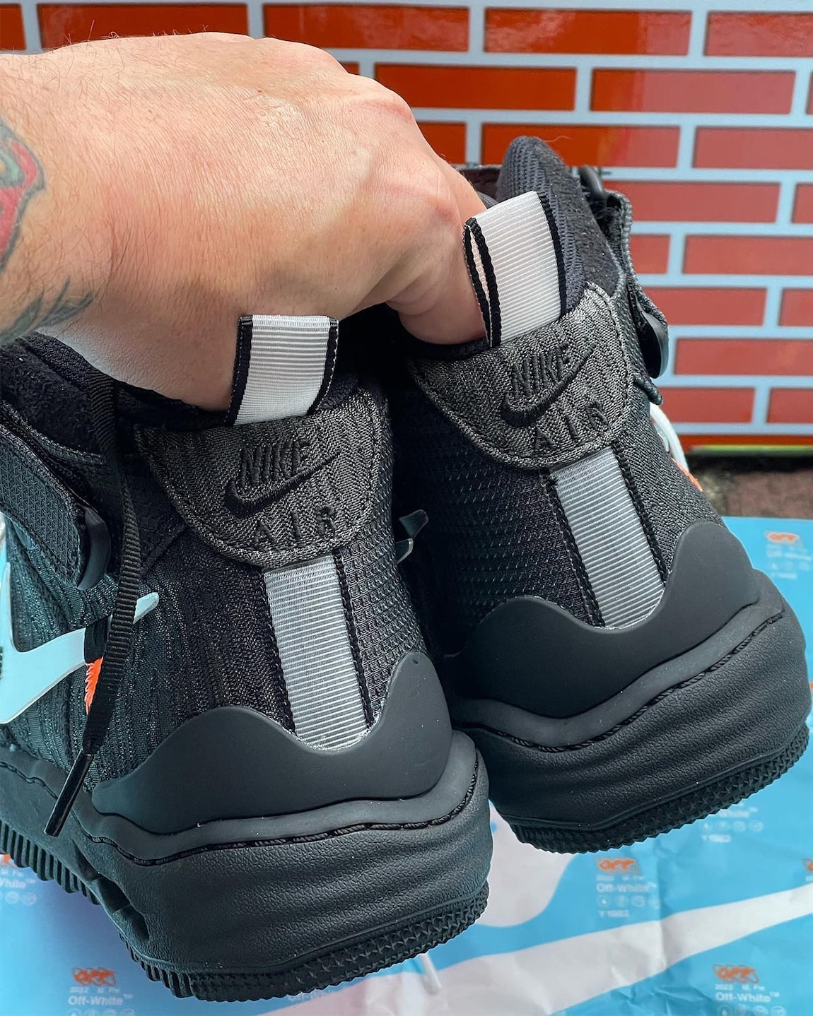 Off-White x Nike Air Force 1 Mid SP Black: Review & On-Feet