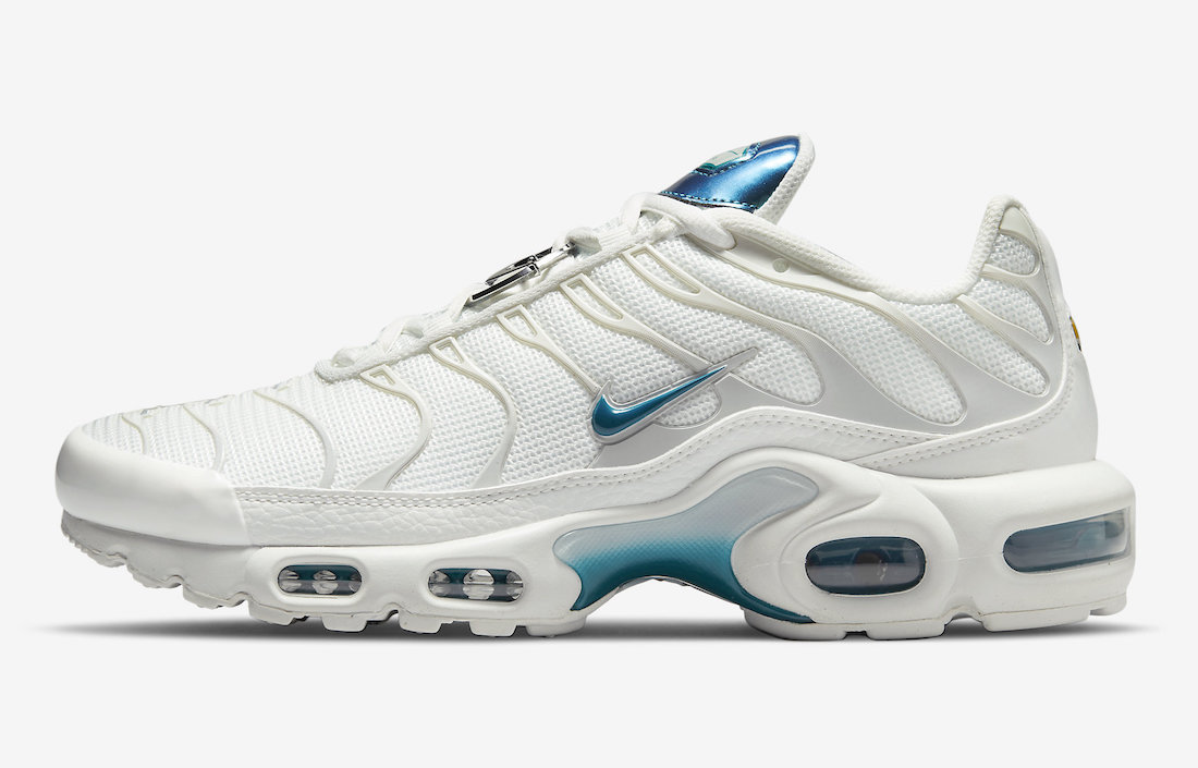 Nike Air Max Plus White Metallic Blue DR7853-100 Release Date Info