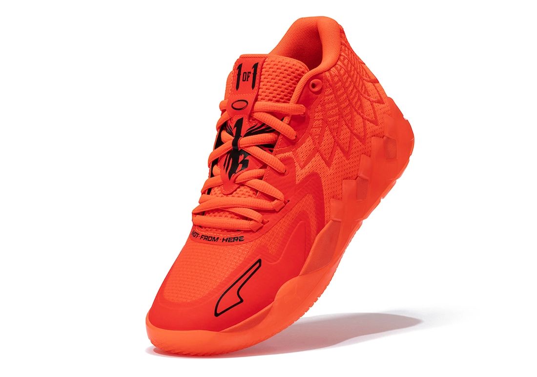 Puma MB.01 LaMelo Ball Red 377237-02 Release Date Info | SneakerFiles