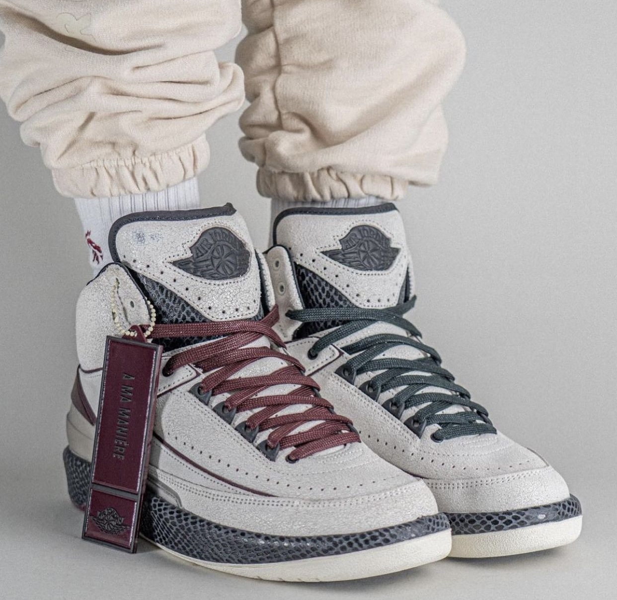 A Closer Look at The The A Ma Maniére Air Jordan 2 — Kick Game