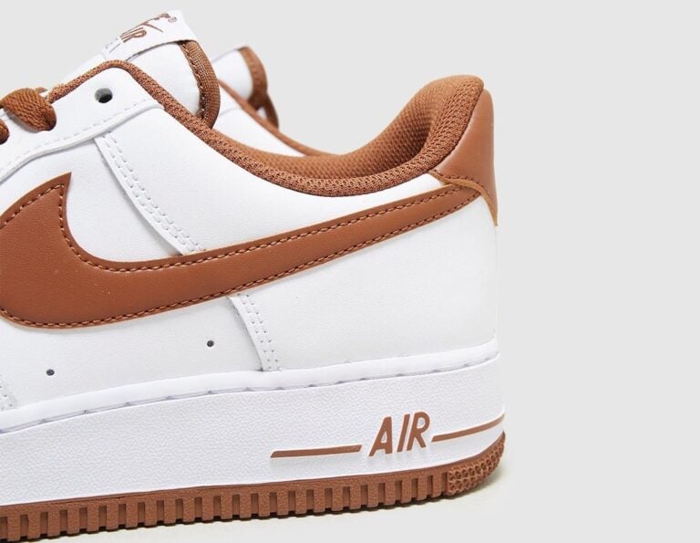 Nike Air Force 1 Low White Brown Release Date Info | SneakerFiles