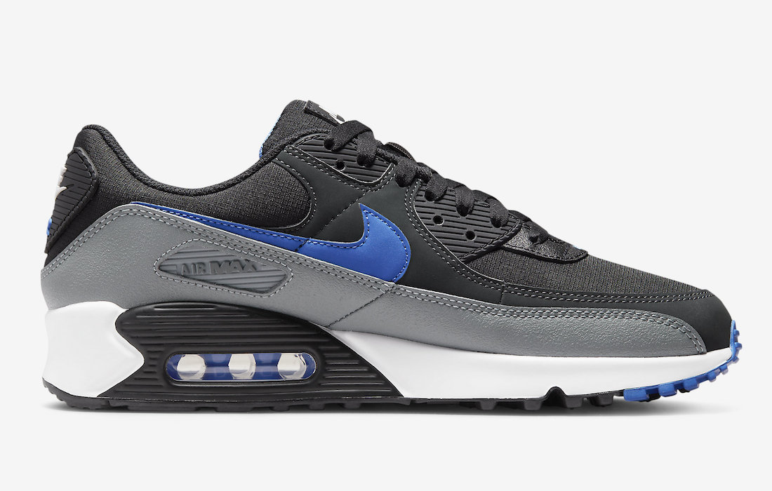 Nike Air Max 90 Black Grey Blue DH4619-001 Release Date Info | SneakerFiles