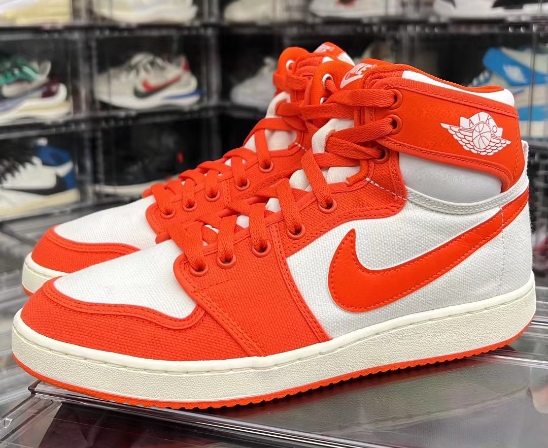 Air Jordan 1 KO Syracuse DO5047 801 White Orange Release Date Info SneakerFiles