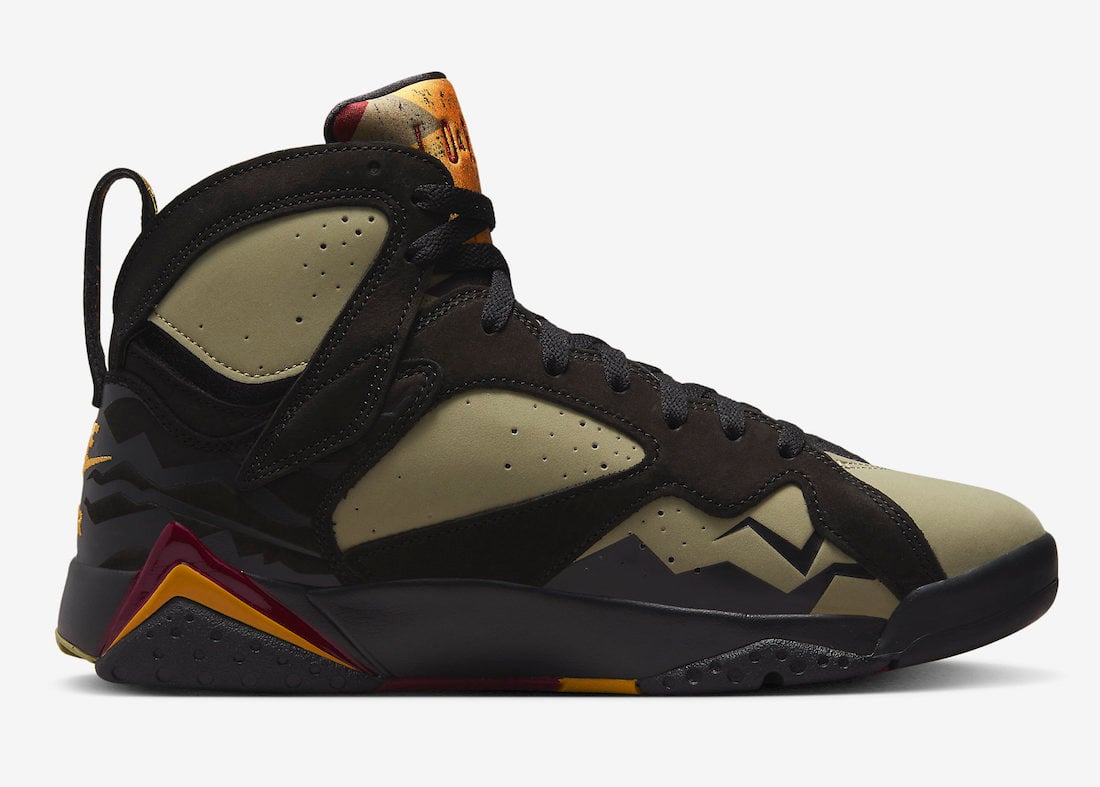 Air Jordan 7 Black Olive DN9782-001 Release Date