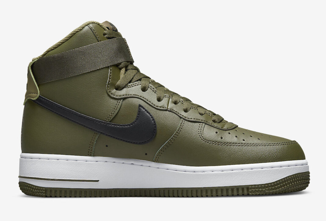 Nike Air Force 1 High Hoops Olive DH7453-300 Release Date Info ...