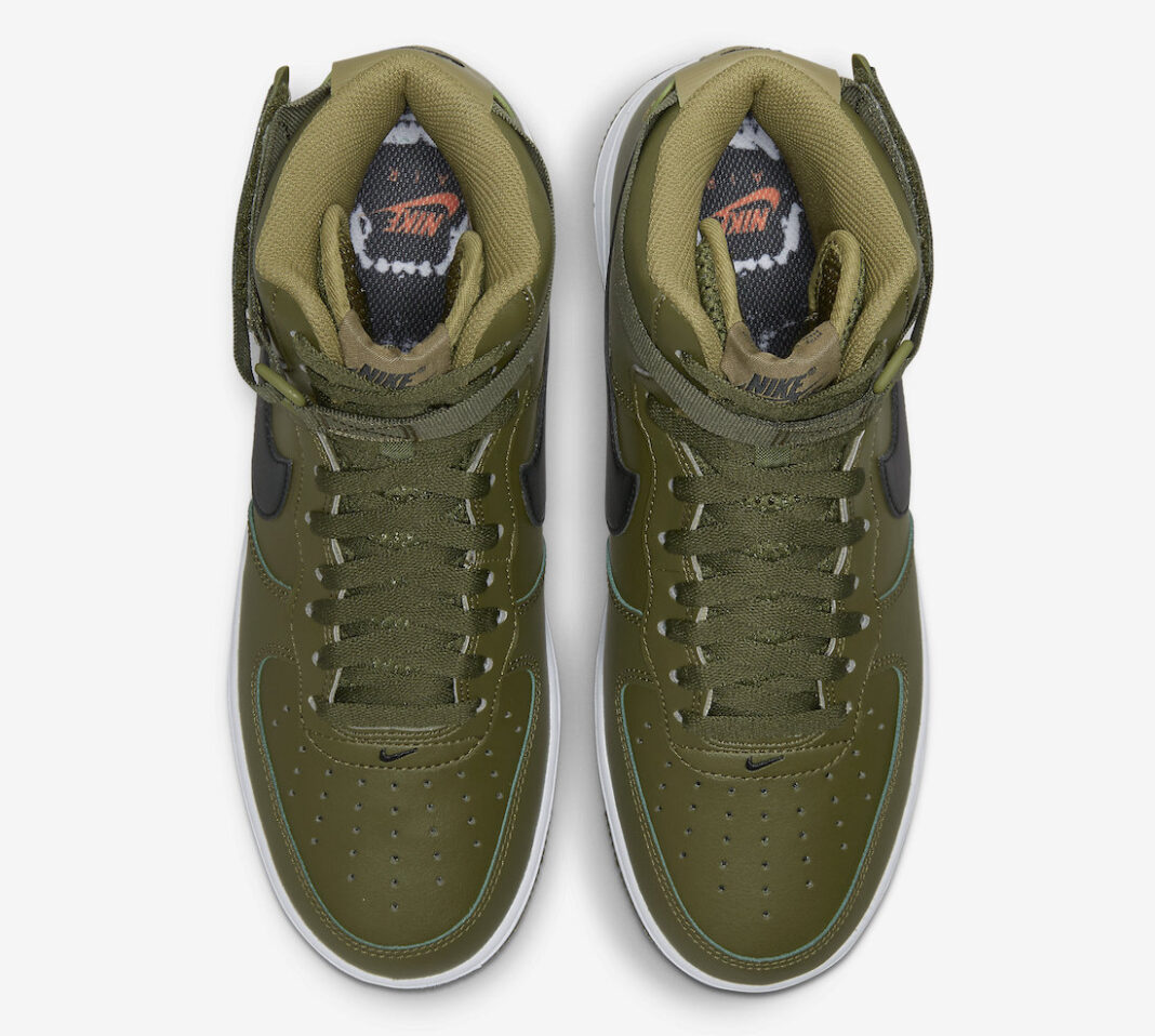 Nike Air Force 1 High Hoops Olive DH7453-300 Release Date Info ...