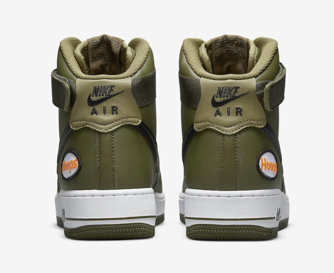 Nike Air Force 1 High Hoops Olive DH7453-300 Release Date Info ...