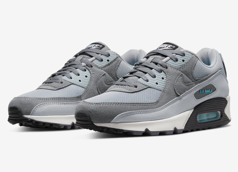 Nike Air Max 90 Grey Chlorine Blue DM0029-002 Release Date Info ...