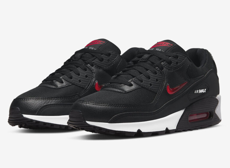 Nike Air Max 90 Jewel Bred Black Red DV3503-001 Release Date Info ...